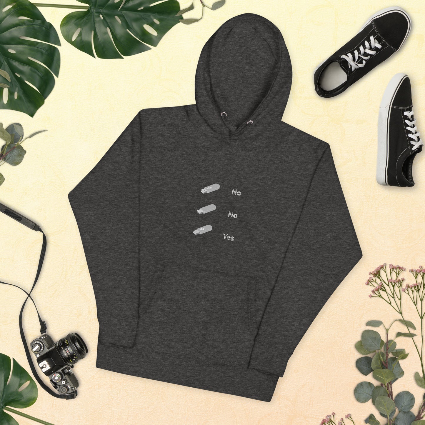 Woman's Hoodie - Life is a USB Stick...