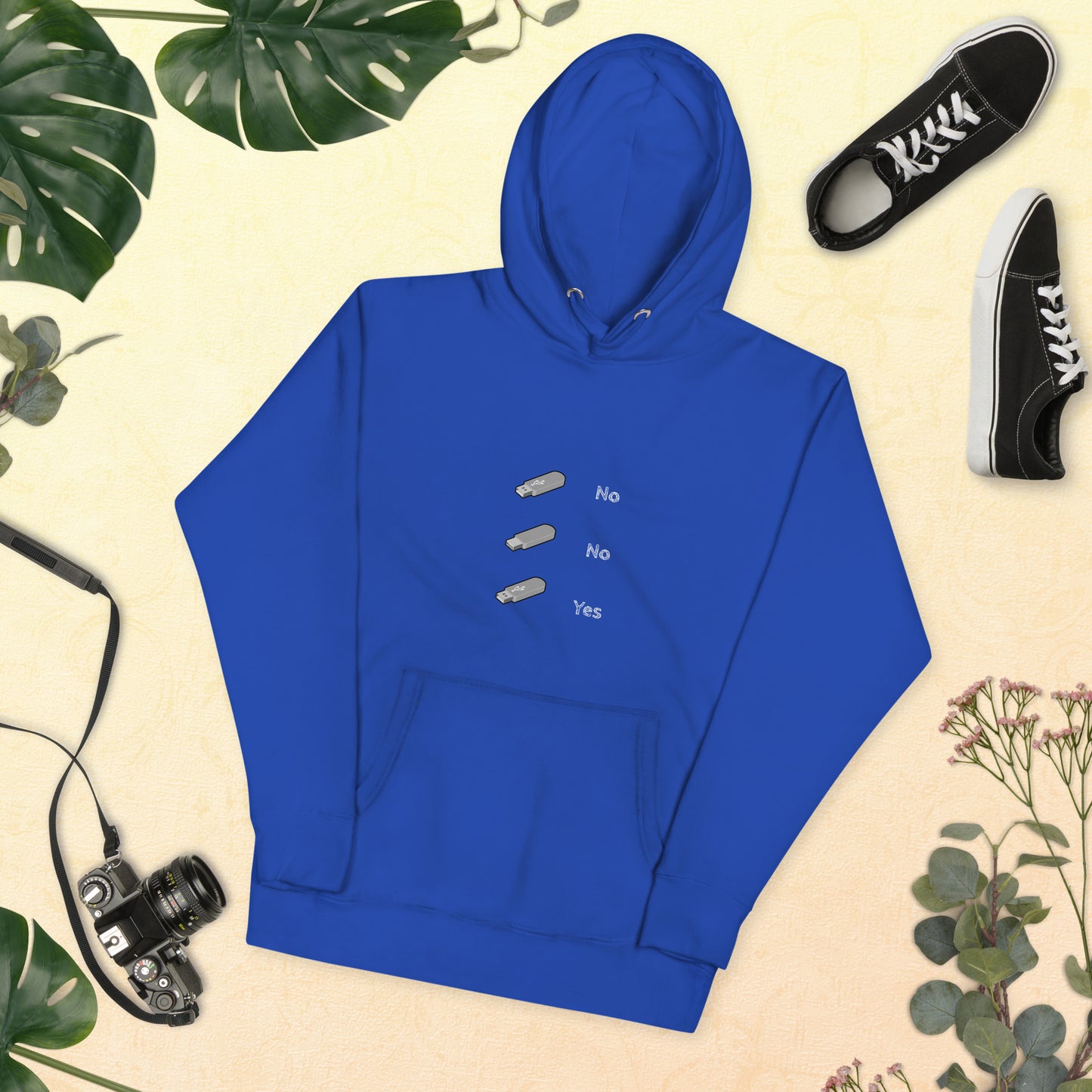 Woman's Hoodie - Life is a USB Stick...