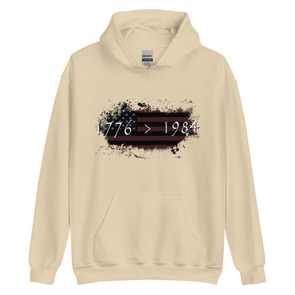 1776 > 1984 Men's Hoodie