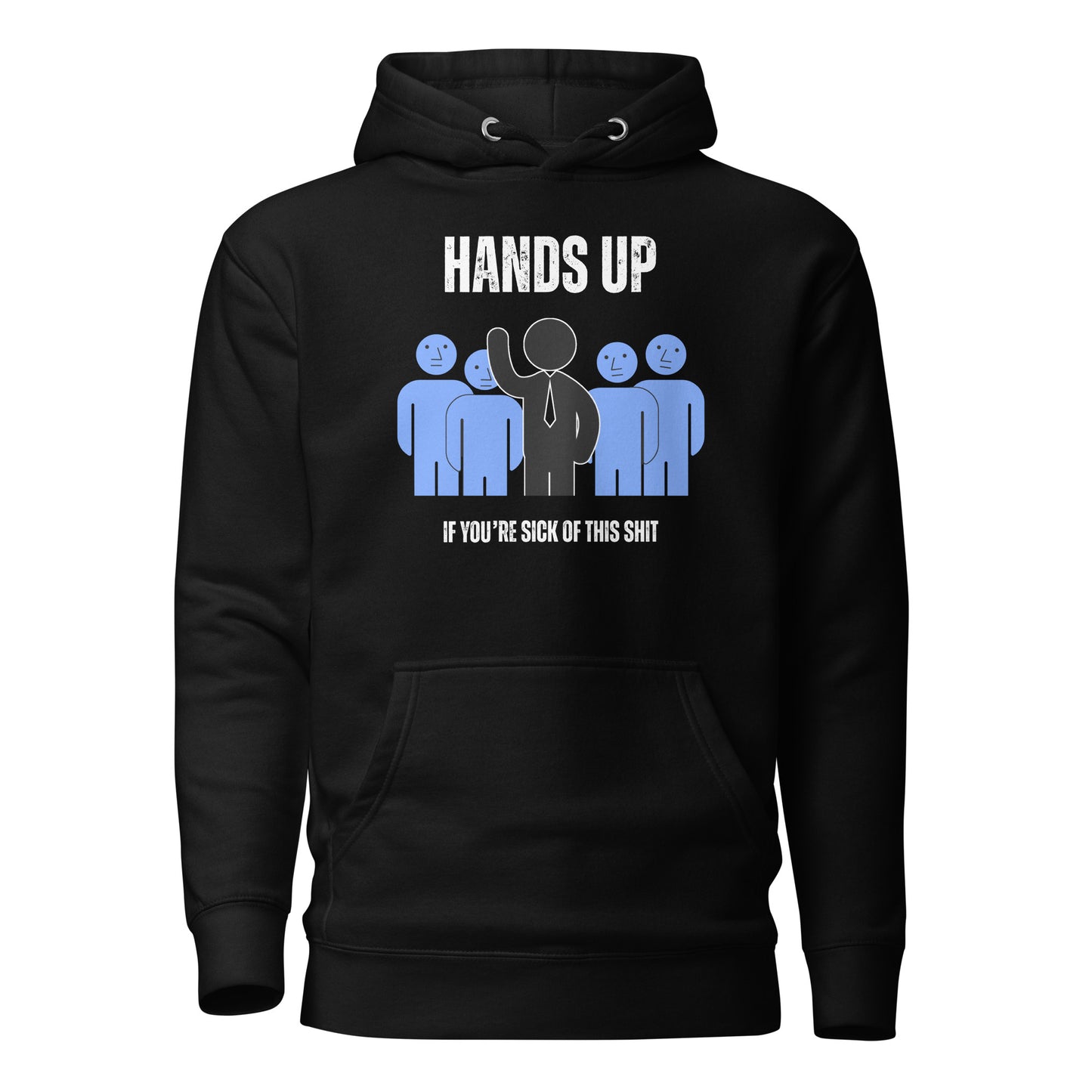 Woman's Hoodie - Hands Up...