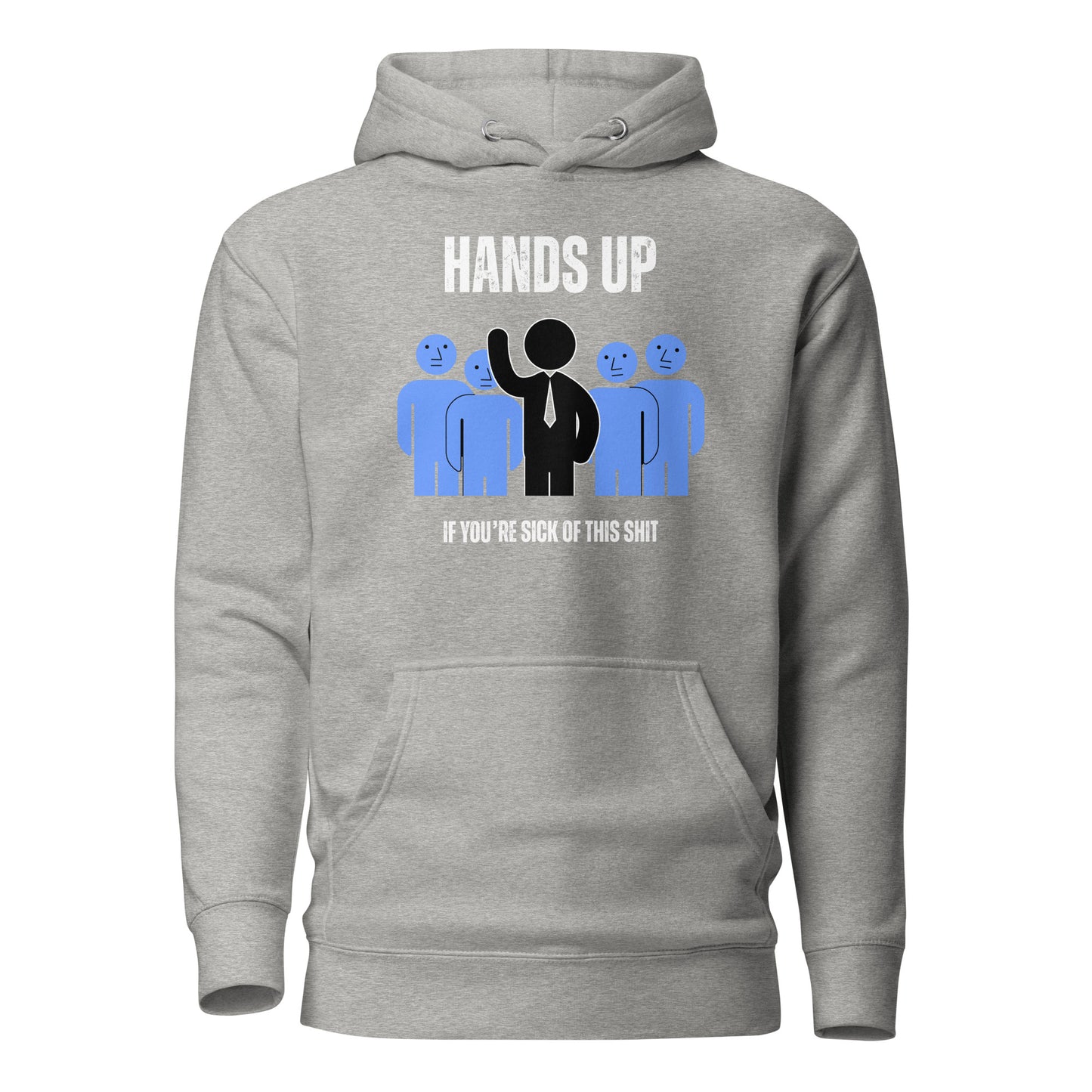 Woman's Hoodie - Hands Up...