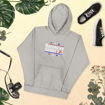 Men's Hoodie - Washington / Adams, 2024