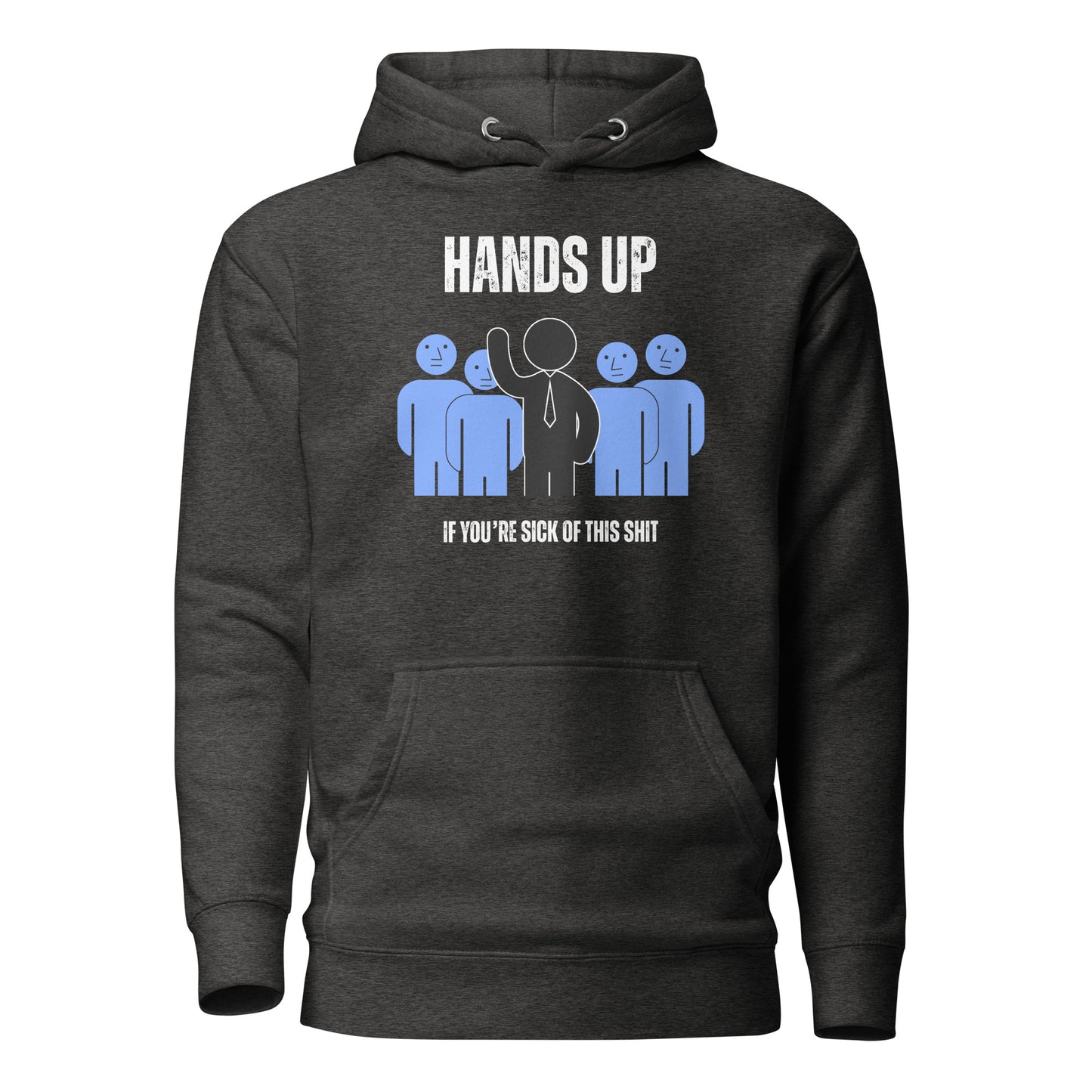 Woman's Hoodie - Hands Up...