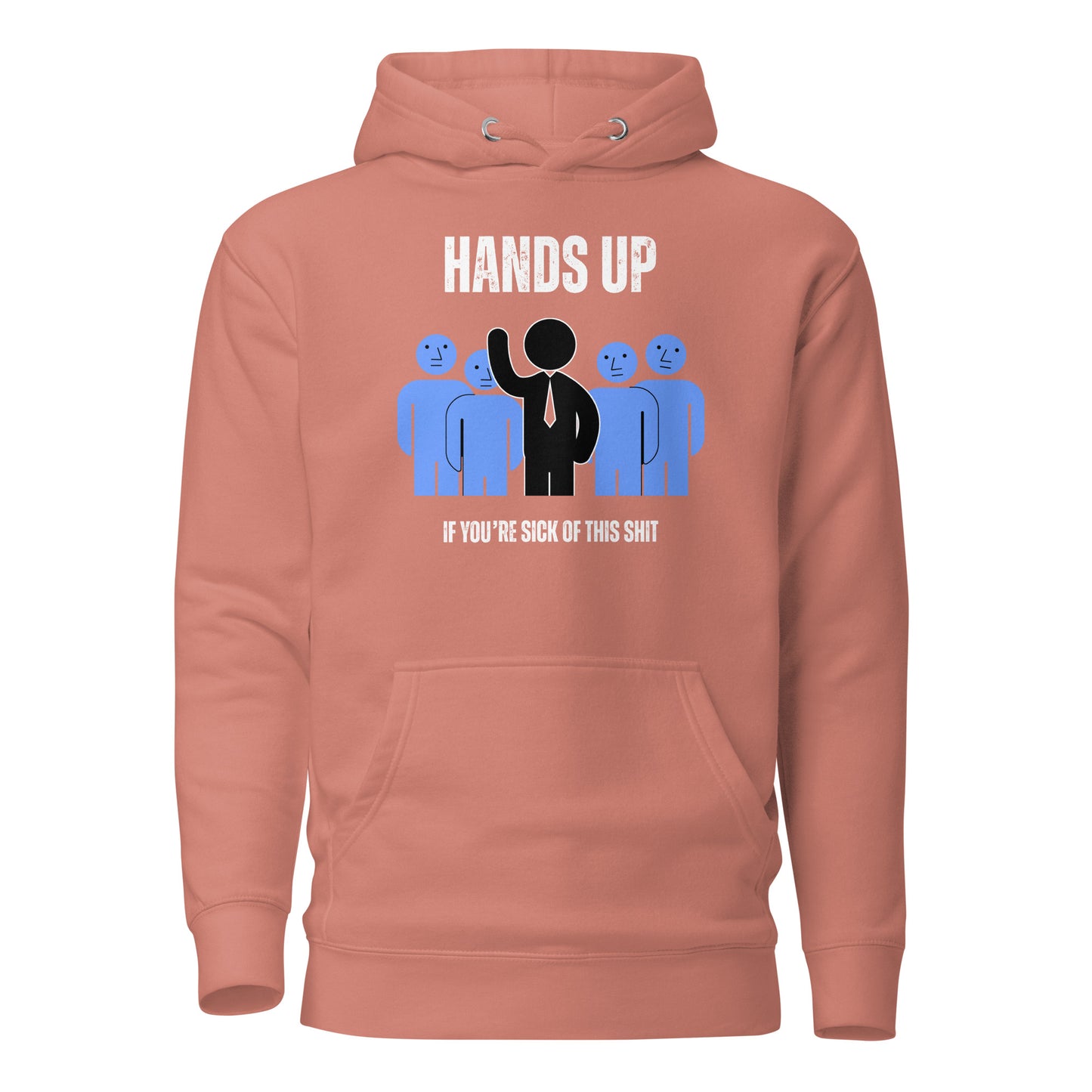 Woman's Hoodie - Hands Up...