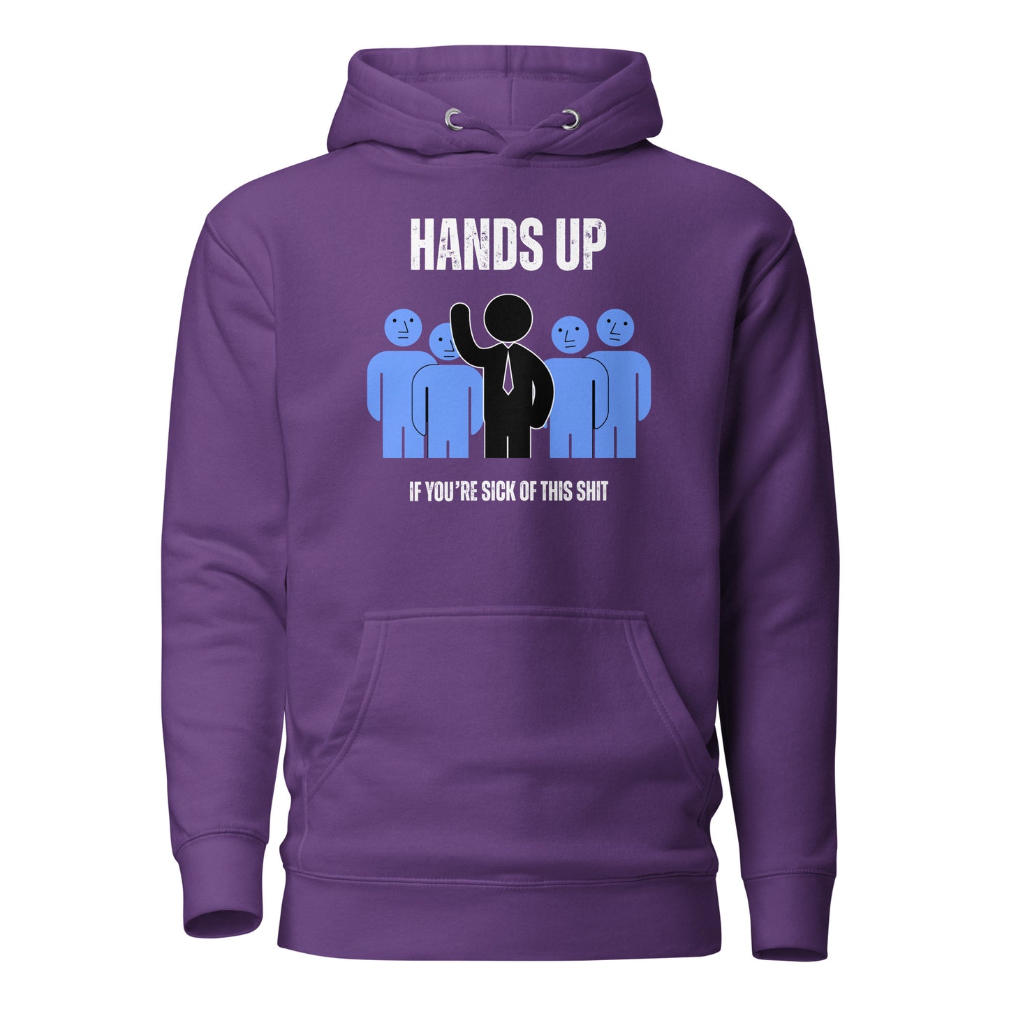 Woman's Hoodie - Hands Up...